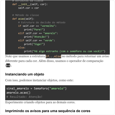Programando com Classes