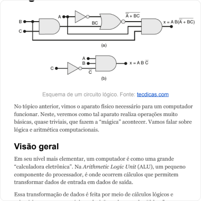 Lógica e Aritmética