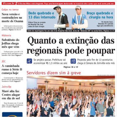 Reportagem publicada em 04/05/2011