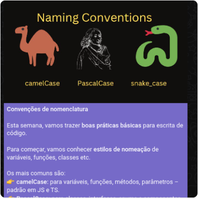 Convenções de nomenclatura